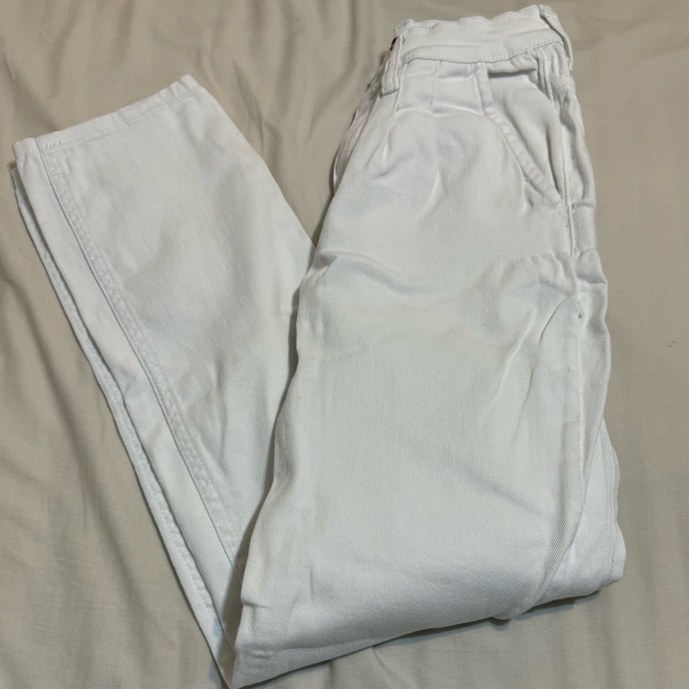 Fashion Nova White Jeans Size 1